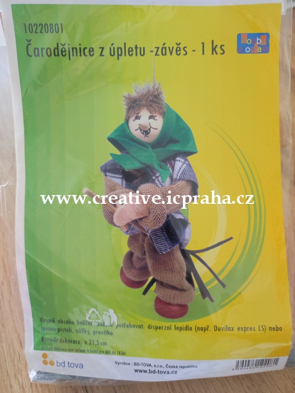skládačka čarodějnice závěs 10220801